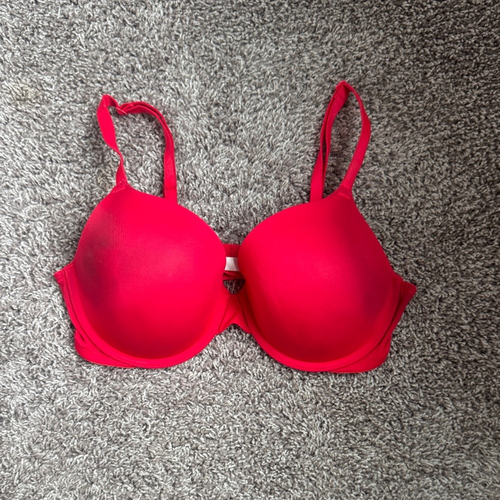 PINK Victoria Secret Women's Red Bra - 36D